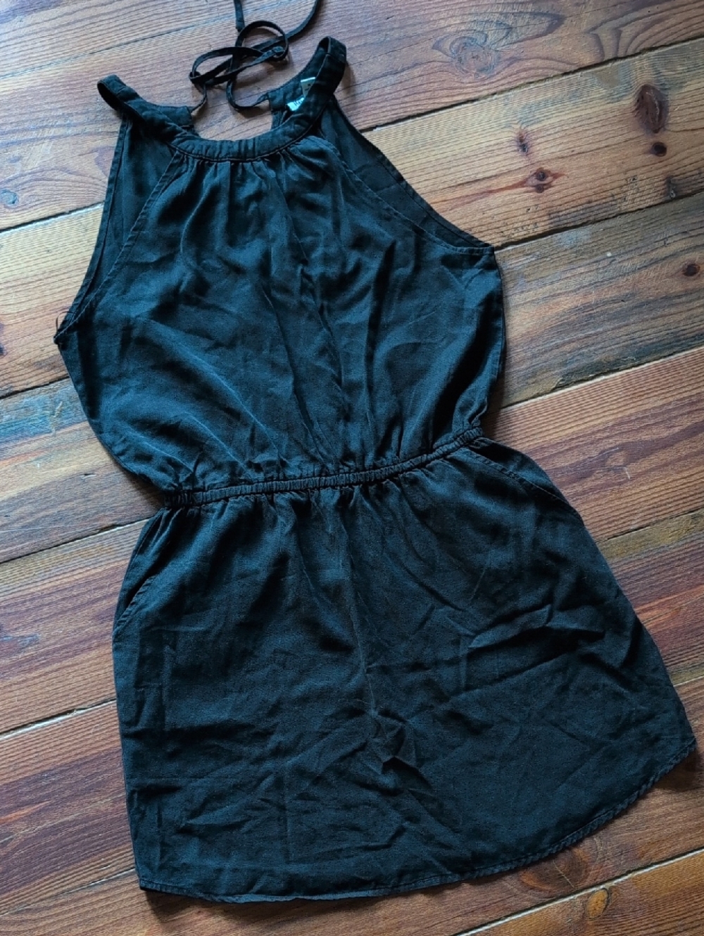 Tentree Cypress Dress W/ Pockets -Meteorite Black, M